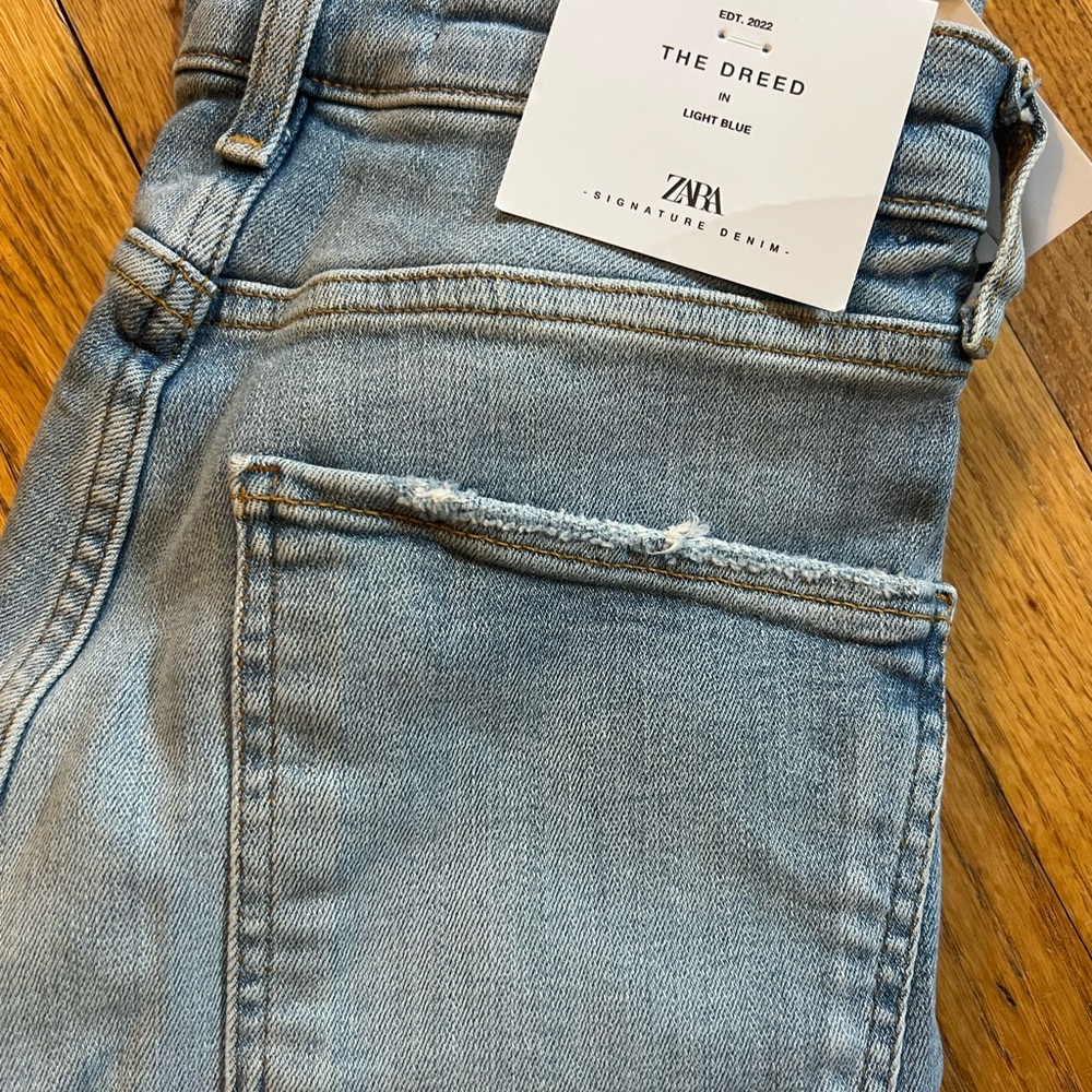 Zara Light Blue Denim Jeans